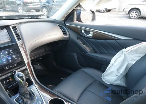 2019 Infiniti Q50 3.0T Luxe from USA, damaged, VIN JN1EV7AR7KM552848